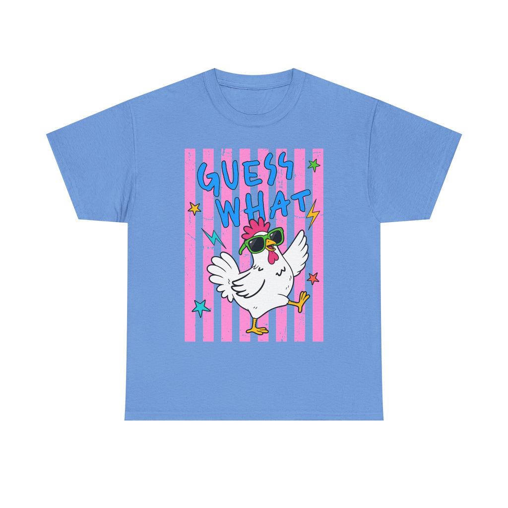 Guess What Chicken Butt Tee | Funny Chicken Graphic Shirt