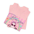 Boo-Jee Ghost Tee — Kawaii Fashion Ghost Graphic T-Shirt with Purse & Coffee