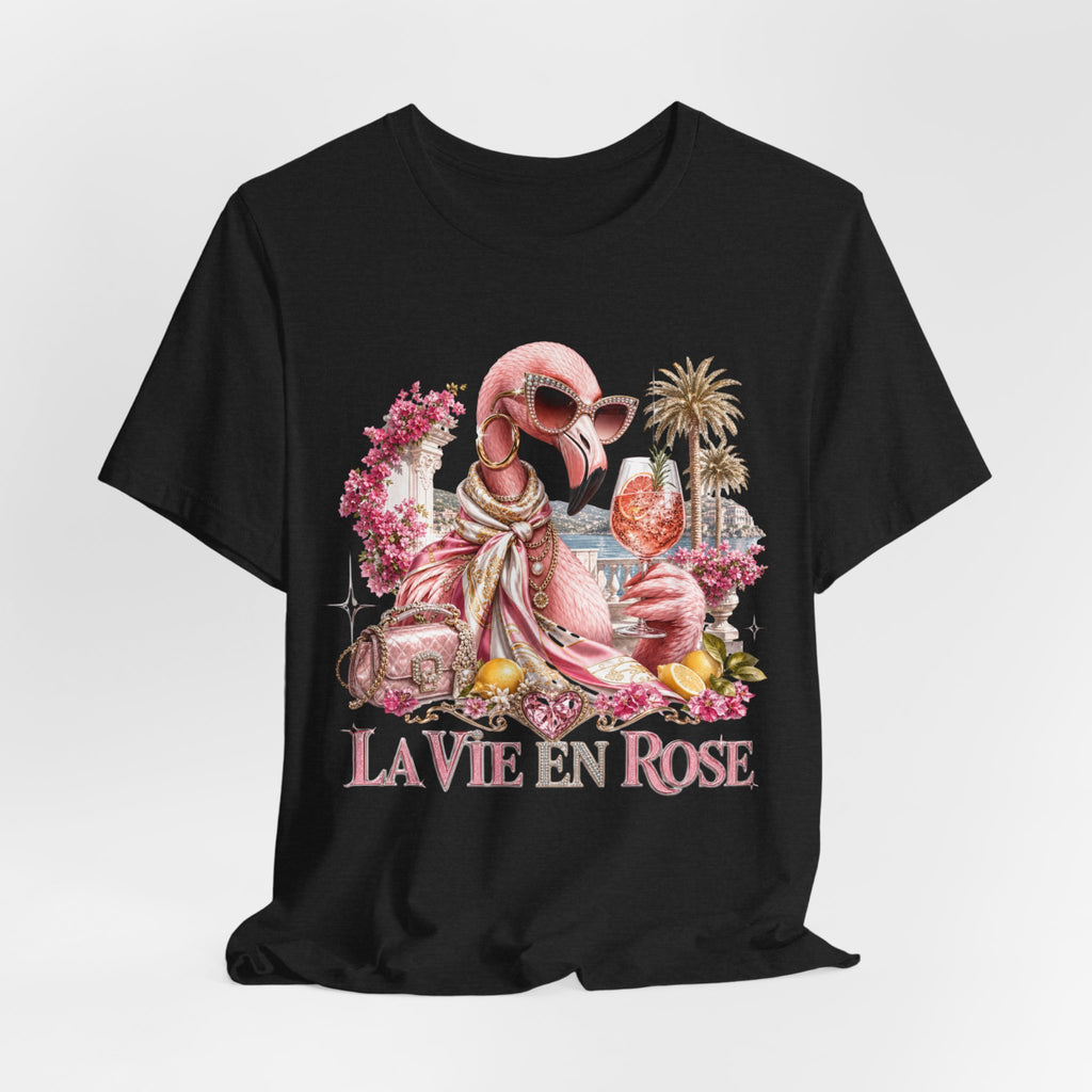 La Vie en Rose Flamingo Tee
