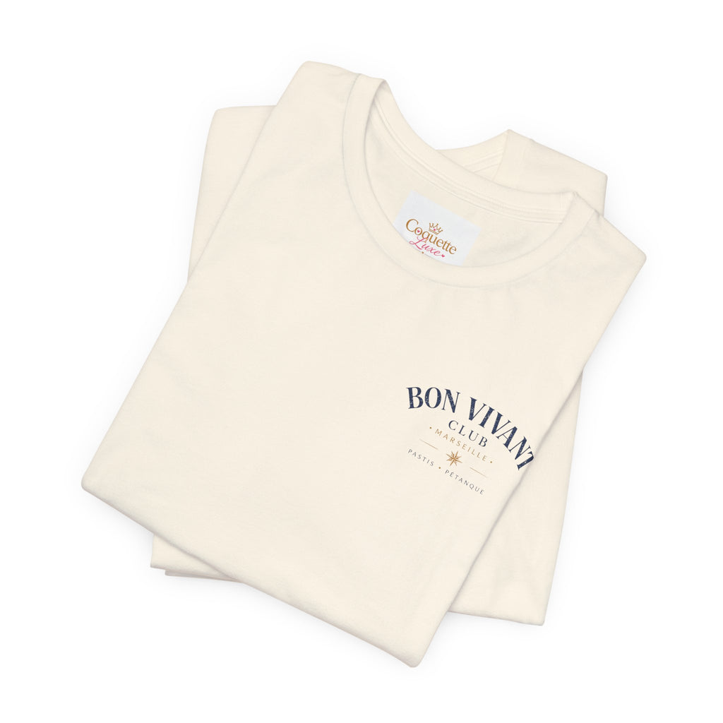 Bon Vivant Club Tee — "L'Art de Vivre à Marseille" – Pastis & Pétanque
