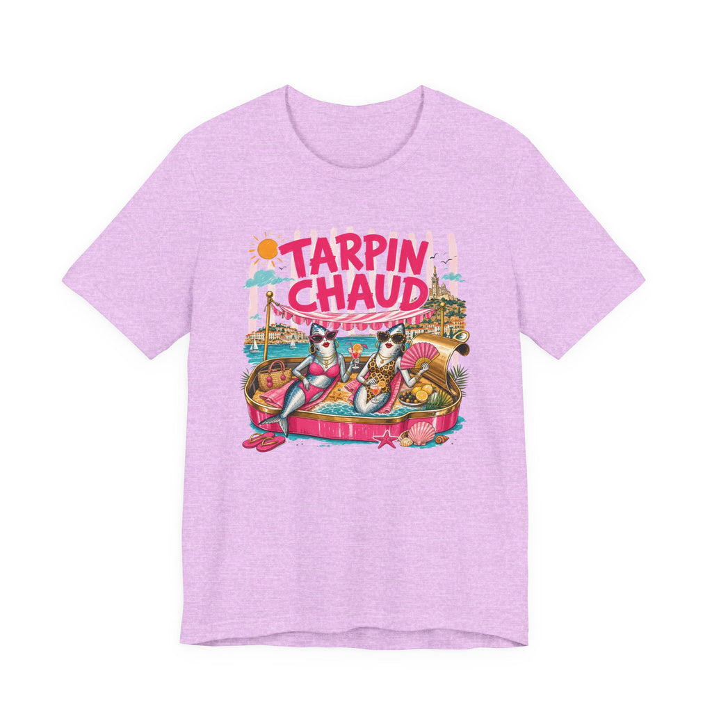 Tarpin Chaud | T-shirt Marrant Sardines de Marseille | T-shirt d'été Côte d'Azur