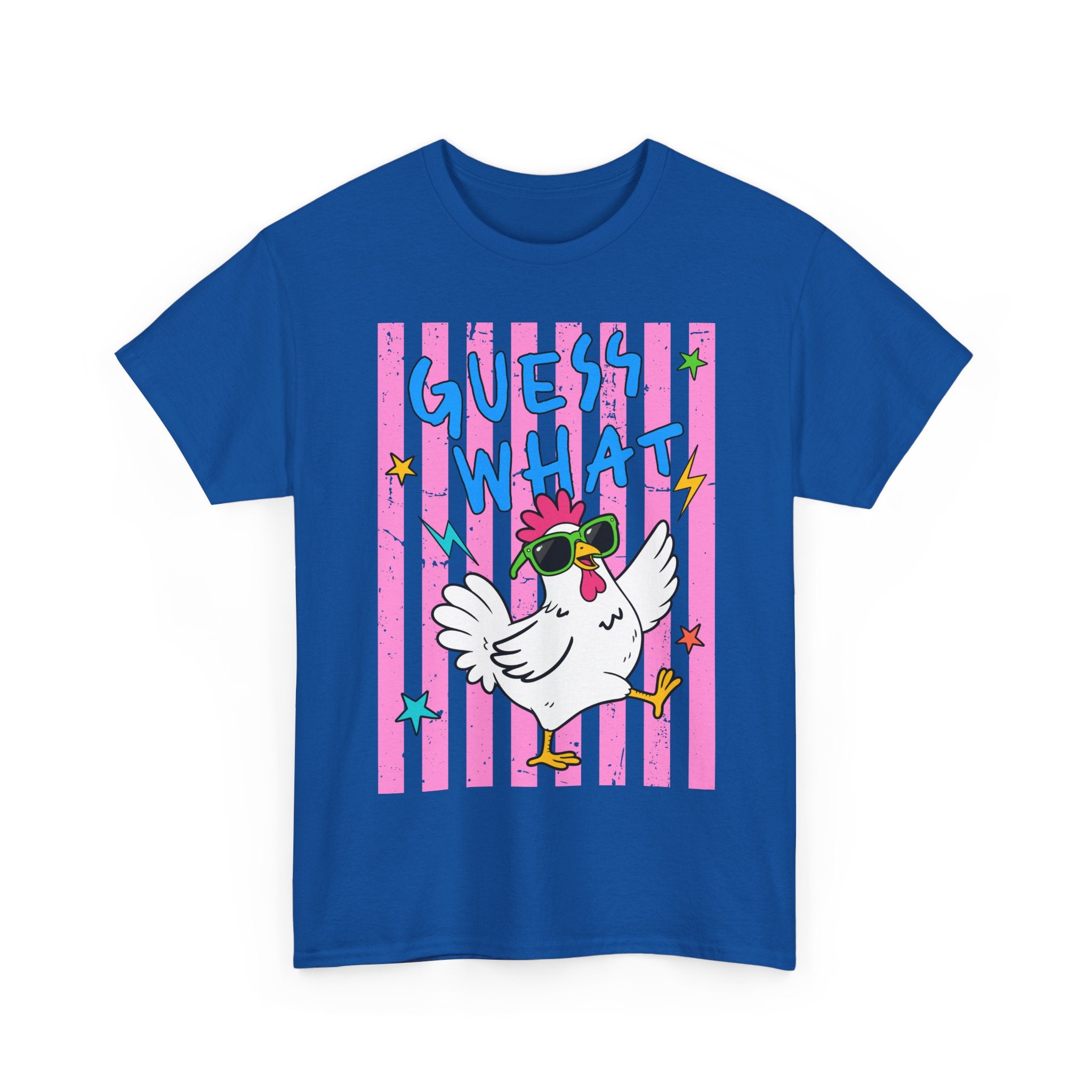 Guess What Chicken Butt Tee | Funny Chicken Graphic Shirt