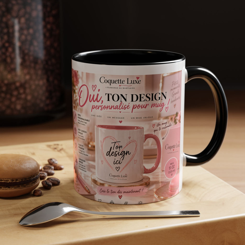 Personalized Coffee Mug — Custom Design, Photo & Name | 11oz
