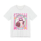 Boo-Jee Ghost Tee — Kawaii Fashion Ghost Graphic T-Shirt with Purse & Coffee
