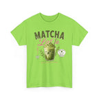 Matcha Latte T-Shirt | Iced Matcha Cup Graphic, Green Tea Tee