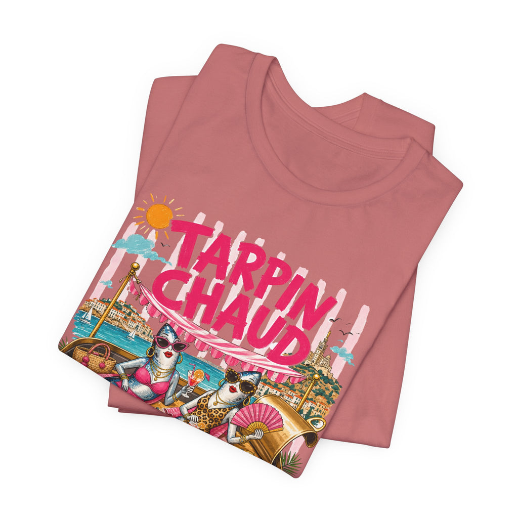 Tarpin Chaud | T-shirt Marrant Sardines de Marseille | T-shirt d'été Côte d'Azur