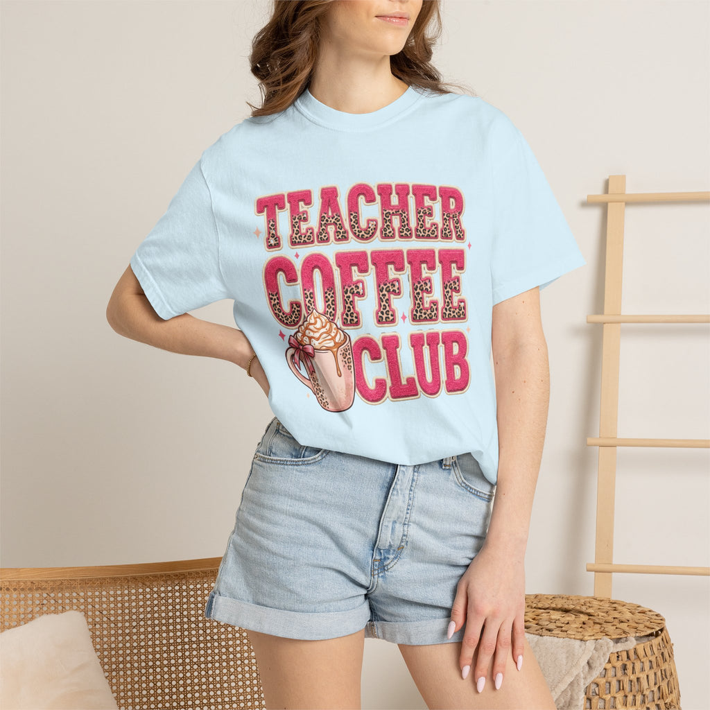 Teacher Coffee Club T-shirt | Coffee Mug Graphic, Teacher Apparel