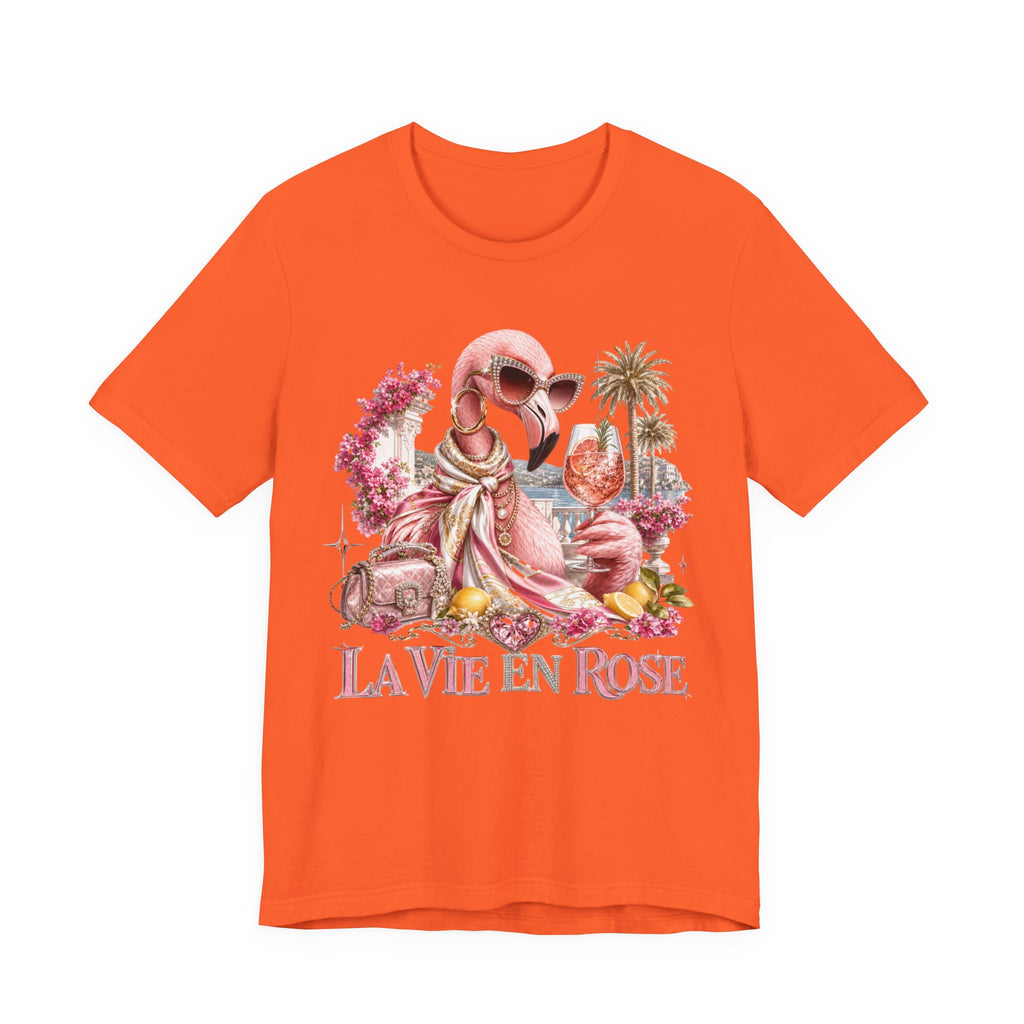 La Vie en Rose Flamingo Tee