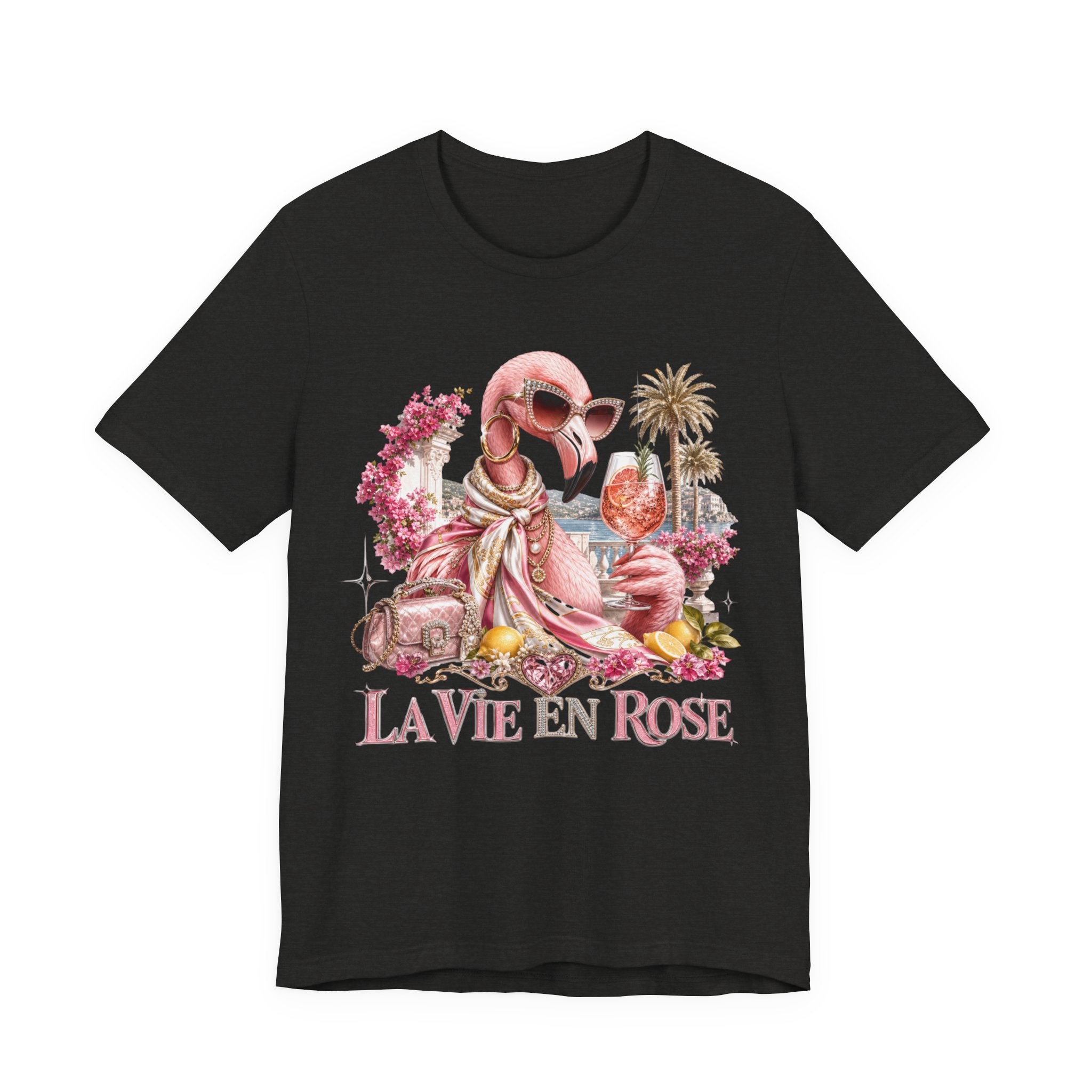 La Vie en Rose Flamingo Tee
