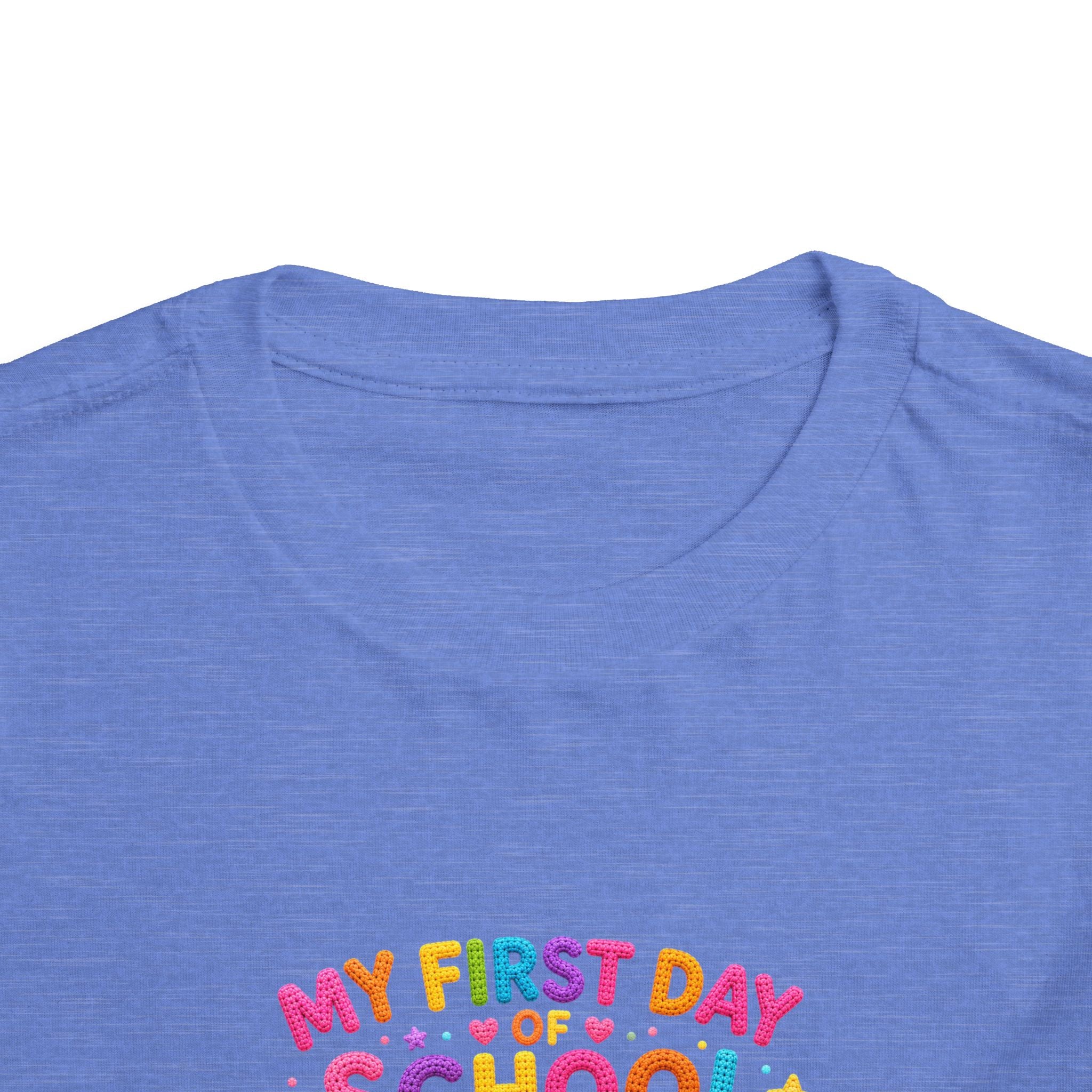 T-shirt enfant « Mon premier jour d'école » avec crocodile | T-shirt de rentrée des classes pour enfants