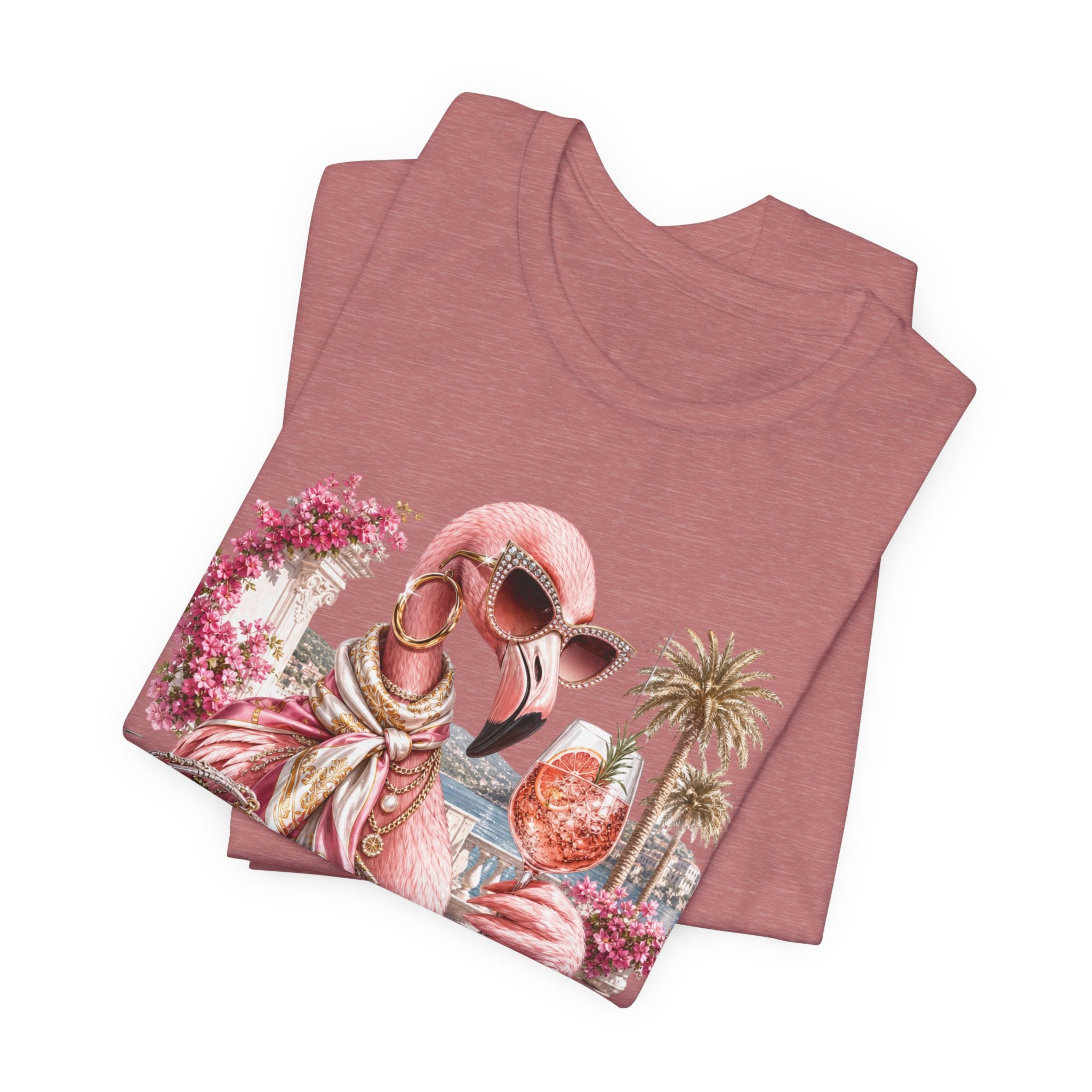 La Vie en Rose Flamingo Tee