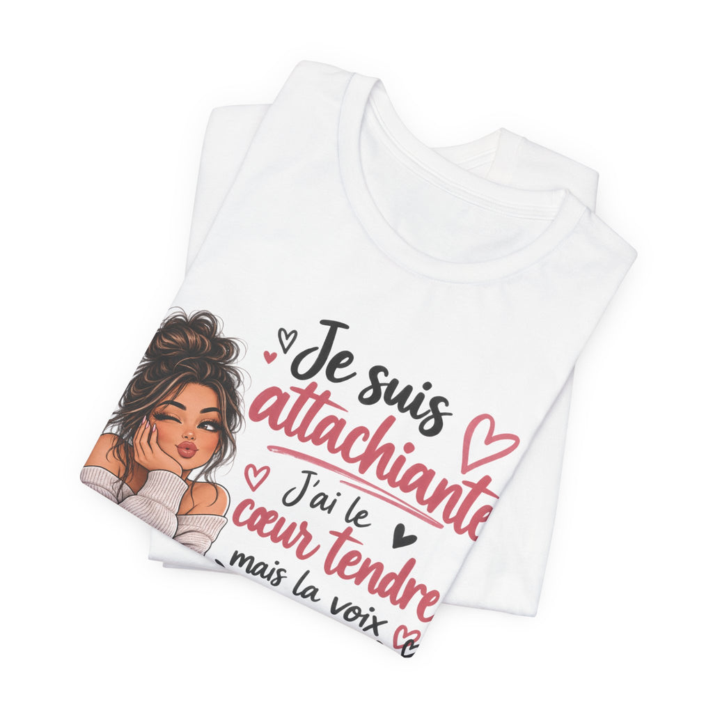 Je suis attachiante French Graphic T-Shirt
