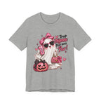 Cute Pink Ghost Halloween T-Shirt | Coquette Luxe