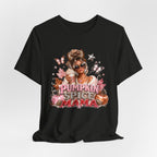 Pumpkin Spice Mama Tee | Cozy Fall Graphic T-Shirt for Women | Cute Autumn Coffee Lover Shirt