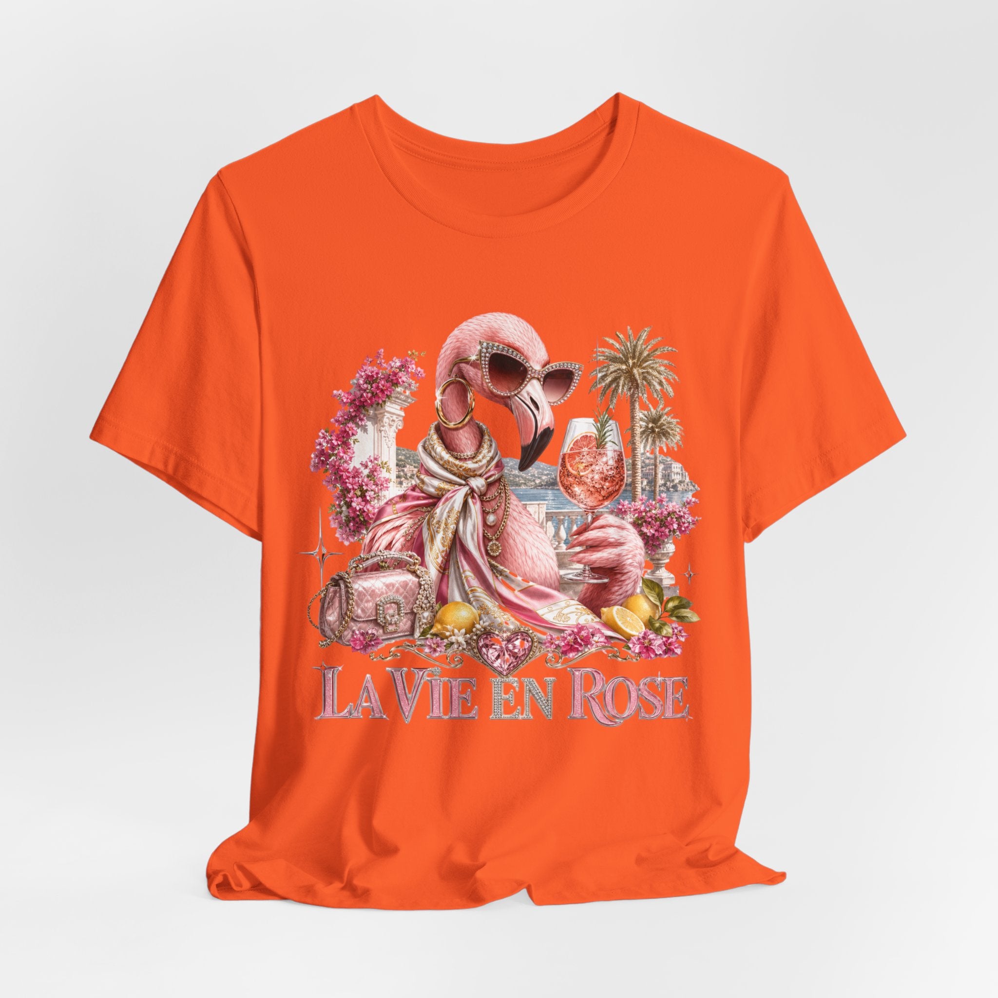 La Vie en Rose Flamingo Tee
