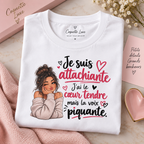 Je suis attachiante French Graphic T-Shirt