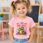 My First Day of School Alligator Toddler Tee | Back-to-School Kids Shirt
