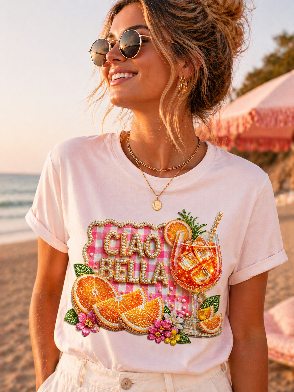 Ciao Bella Aperol Spritz Tee