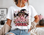  Cute Witch Cat Halloween T-Shirt