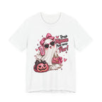 Cute Pink Ghost Halloween T-Shirt | Coquette Luxe
