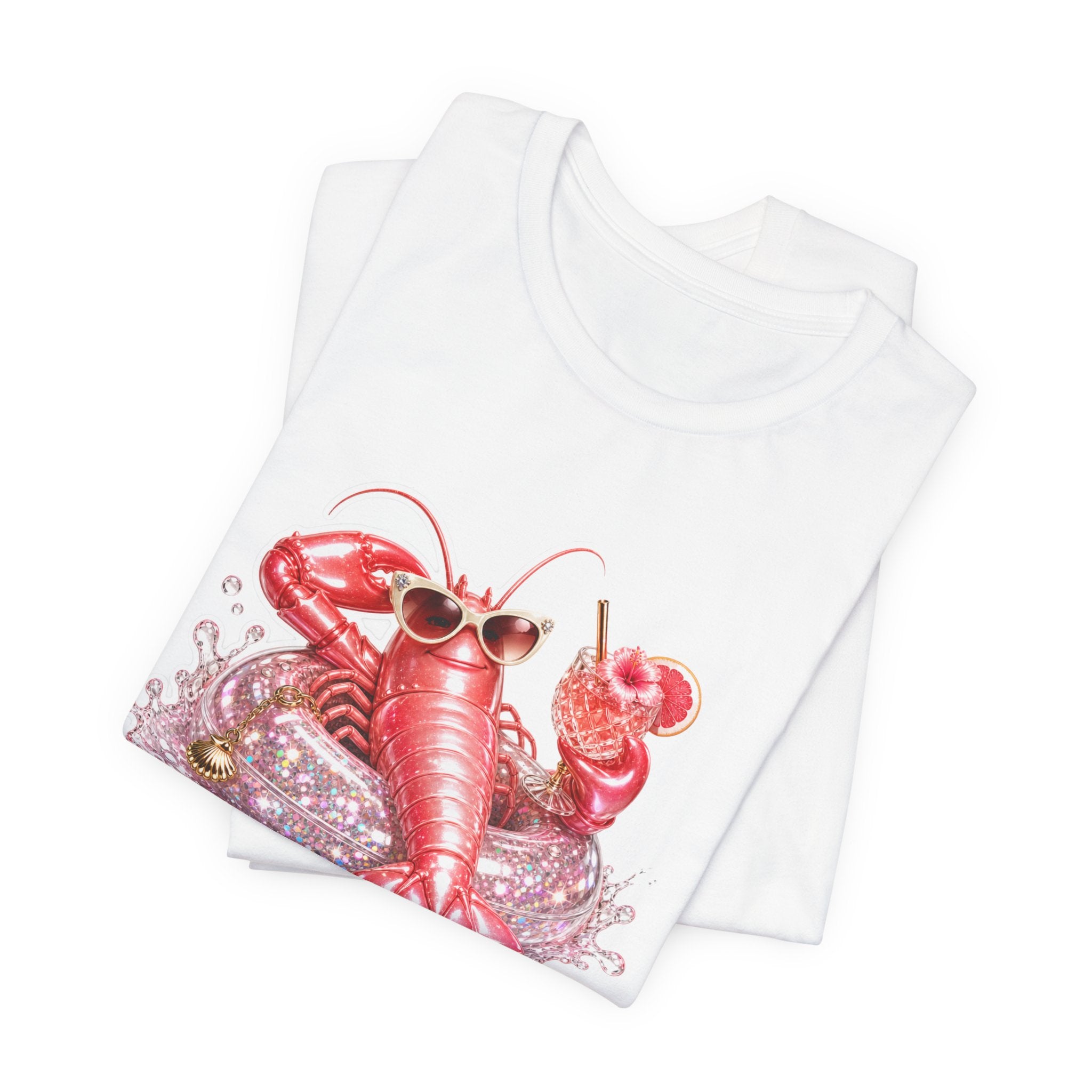Floating Lobster Graphic Tee — 