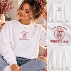 Good Girls Wear Coquette Luxe Embroidered Sweatshirt | Women's Crewneck