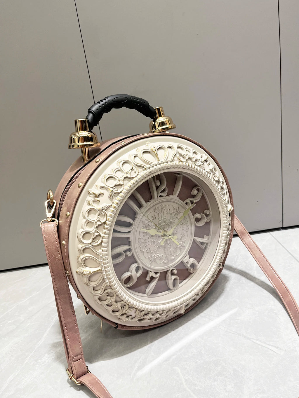 Sac-horloge TimeLuxe™ ⏰👜 — Mode intemporelle, élégance au quotidien
