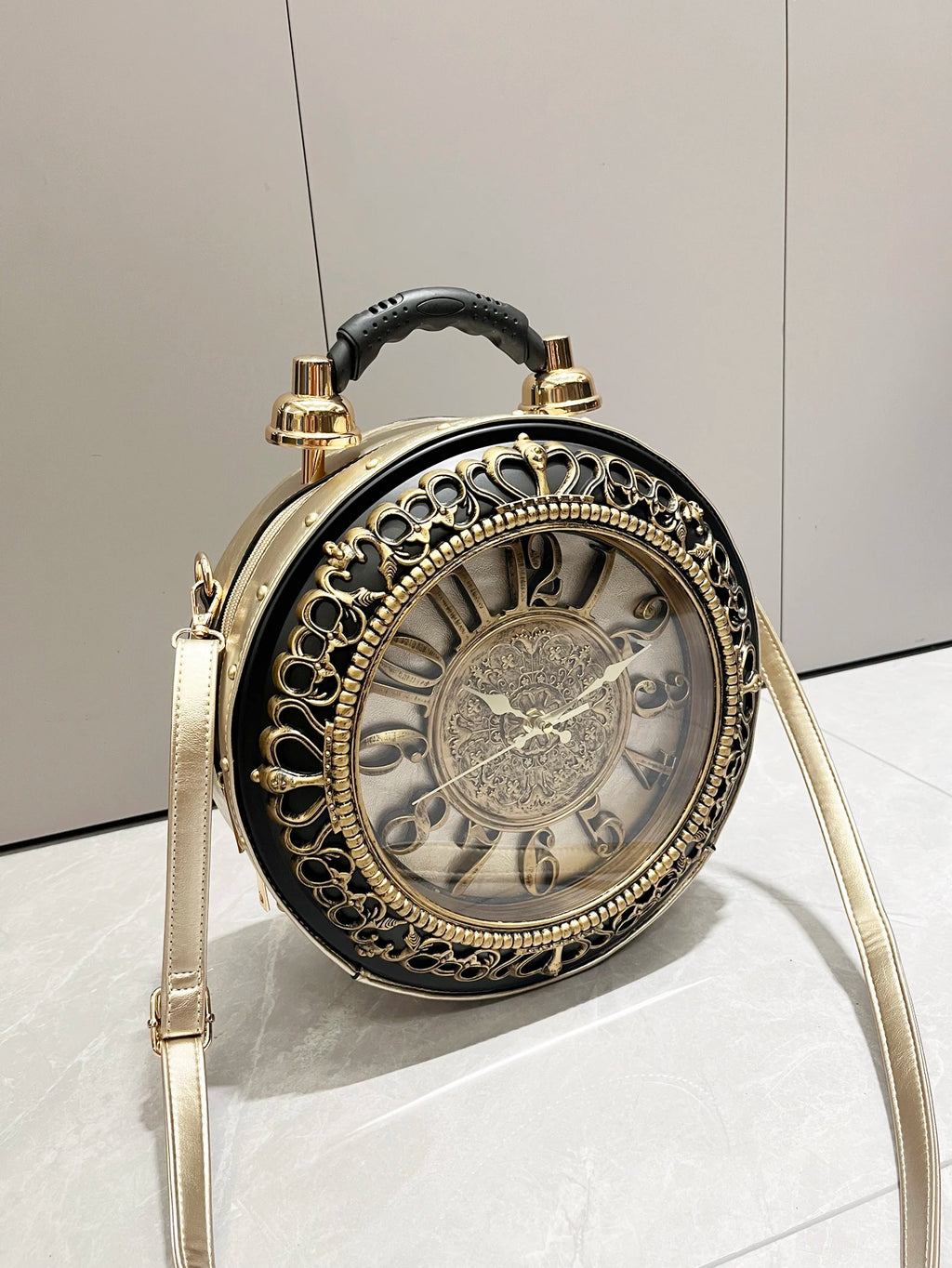 Sac-horloge TimeLuxe™ ⏰👜 — Mode intemporelle, élégance au quotidien