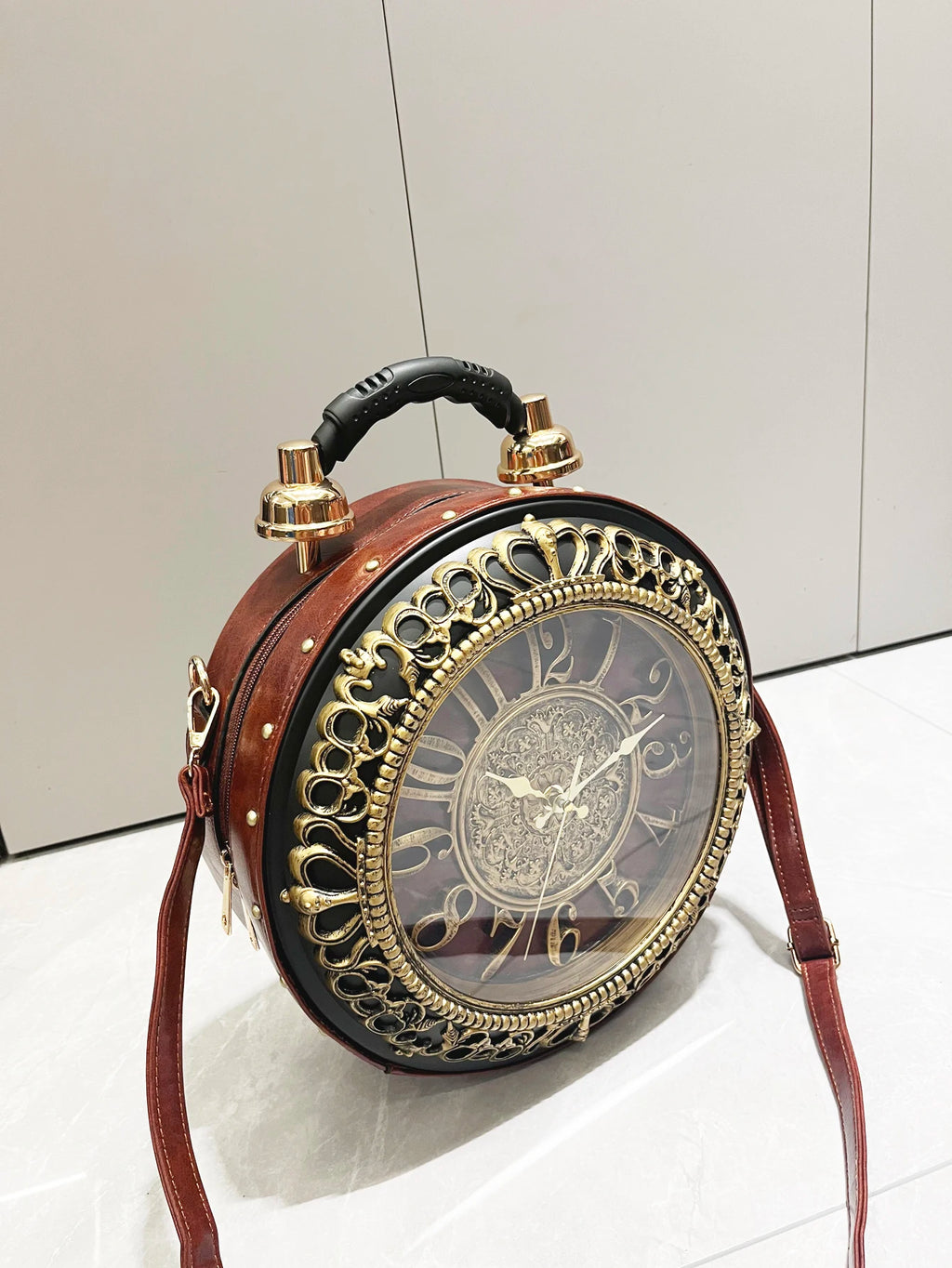 Sac-horloge TimeLuxe™ ⏰👜 — Mode intemporelle, élégance au quotidien