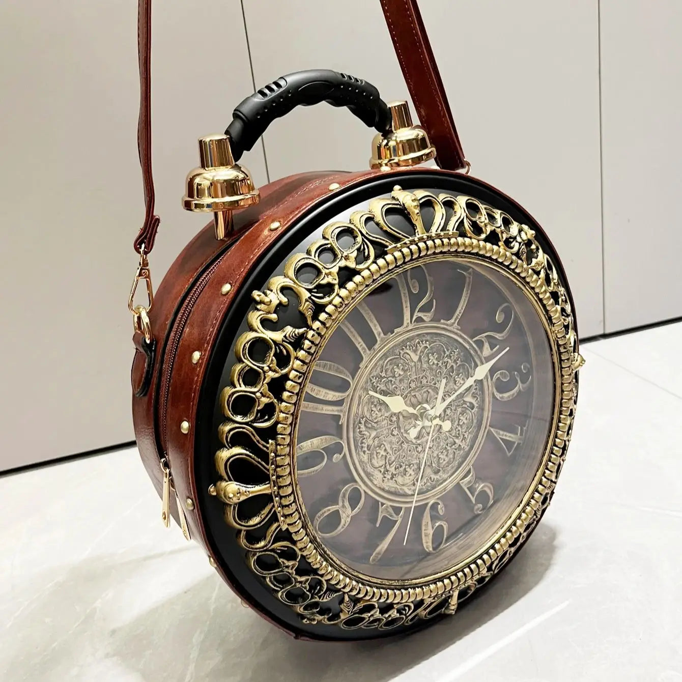 Sac-horloge TimeLuxe™ ⏰👜 — Mode intemporelle, élégance au quotidien