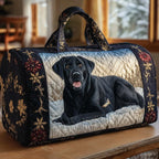 Shoulder Strap Quilted Duffle Bag Animals Pattern Large Capacity Travel Duffel Bag 3D Quilting Craft Tote Bags Sports Gym Bag