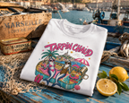 T-Shirt — Tropical 'Tarpin Chaud' Beach Vibes 