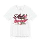 French Quote T-Shirt – Difficile à gérer, impossible à oublier