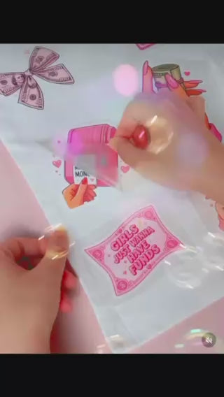 DIY Customization Kit with Mini Heat Press | Coquette Luxe