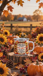 Candle & Enamel Mug Gift Set | Autumn Gift Idea
